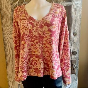 Pilcro Anthropologie V-Neck Sweater